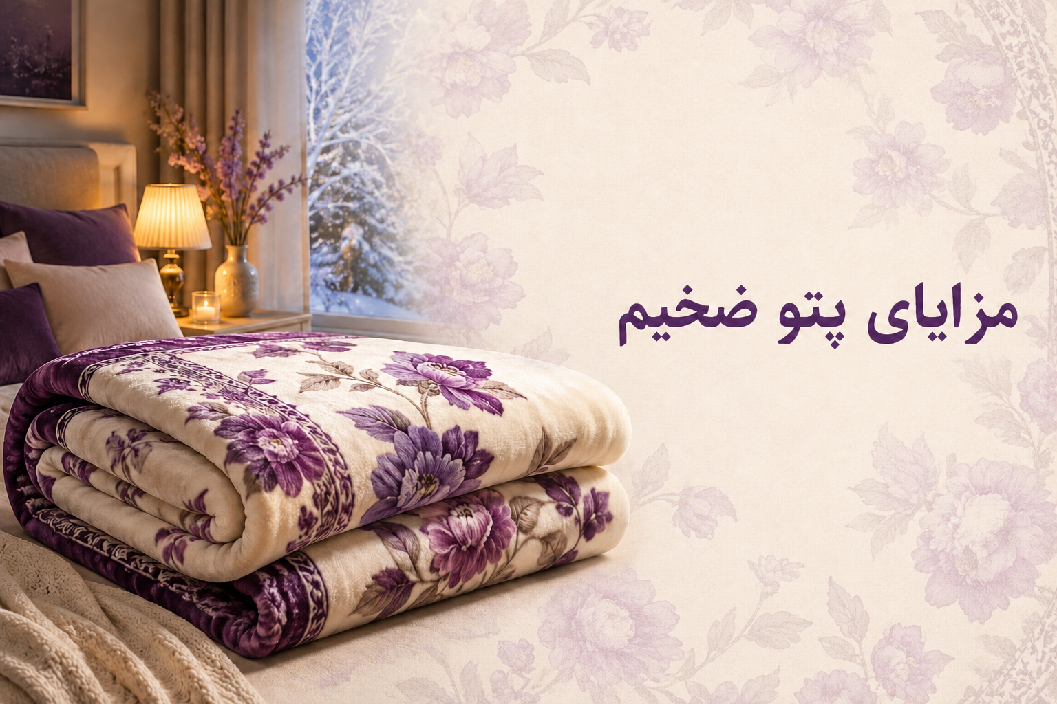 مزایای پتو ضخیم