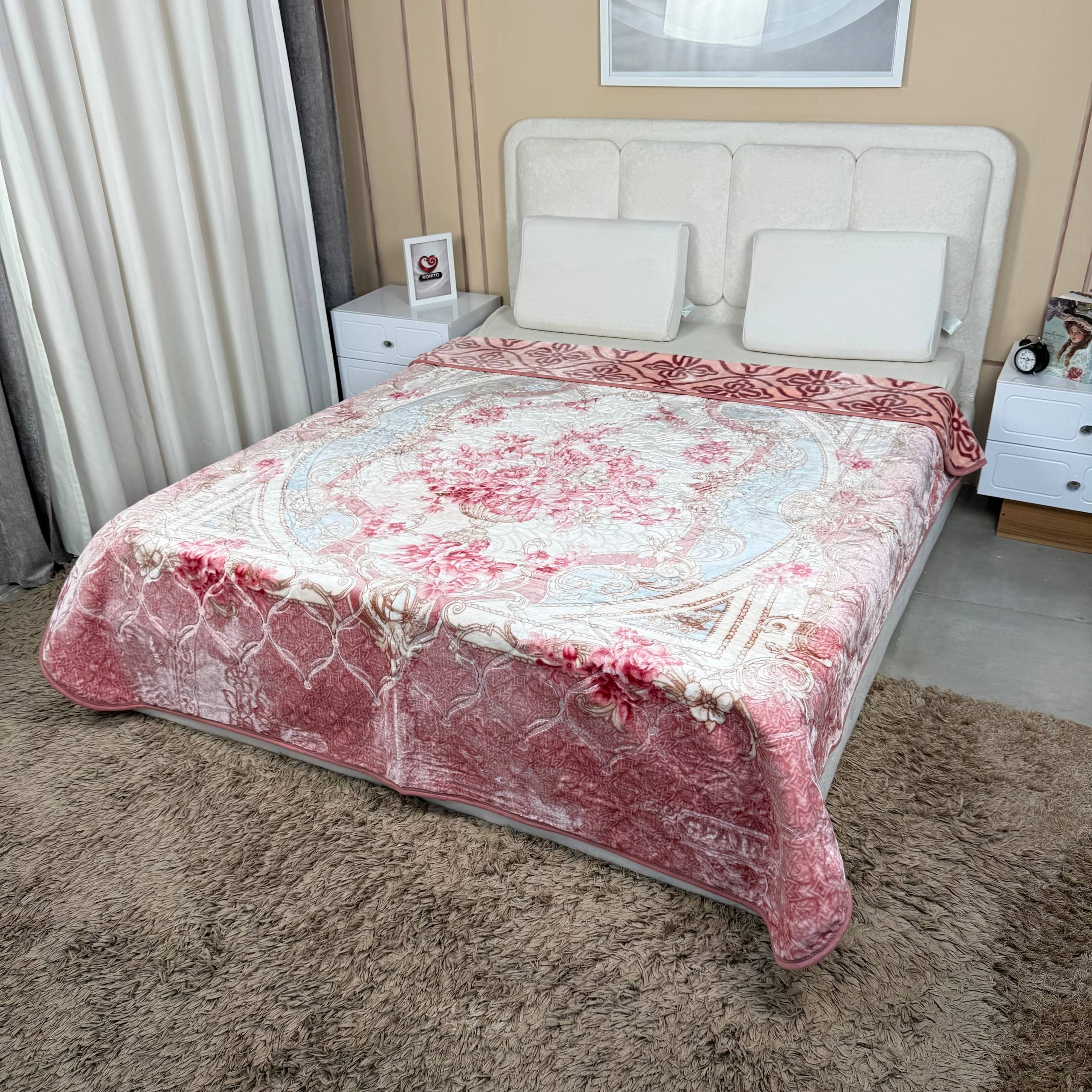 پتو ضخیم 2نفره 4کیلویی برند home max کد5
