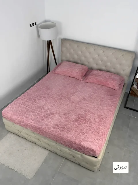 کاور کش دار مدل گیس بافت سایز دونفره