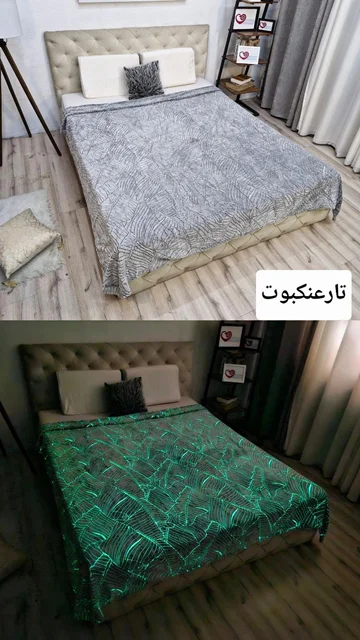 پتوحوله ای شبنما ۲نفره برندBlack Eagle کد7(تارعنکبوت)