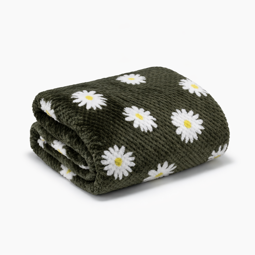 پتو مسافرتی طرح بابونه