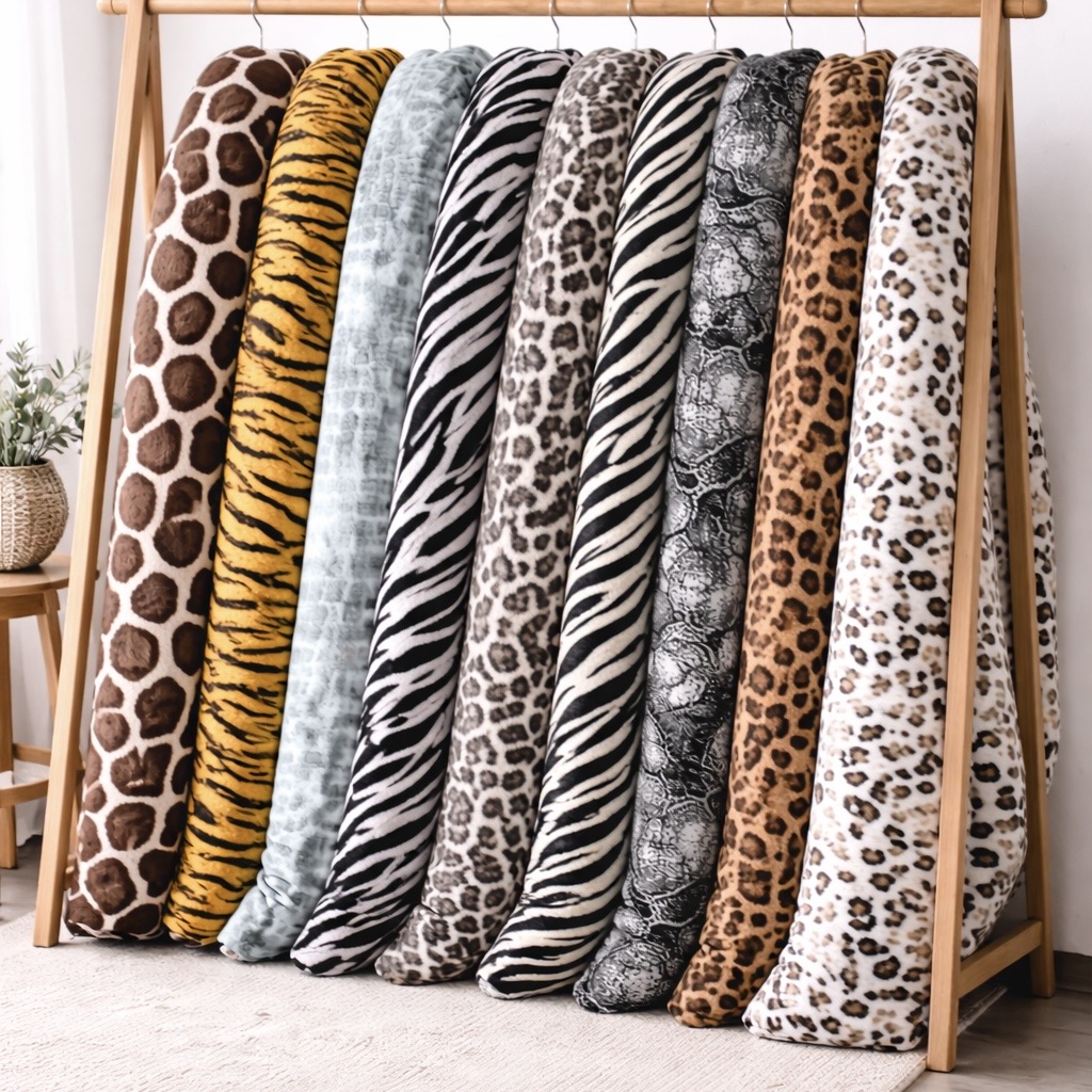 پتوچهارفصل طرح پوست حیوانی