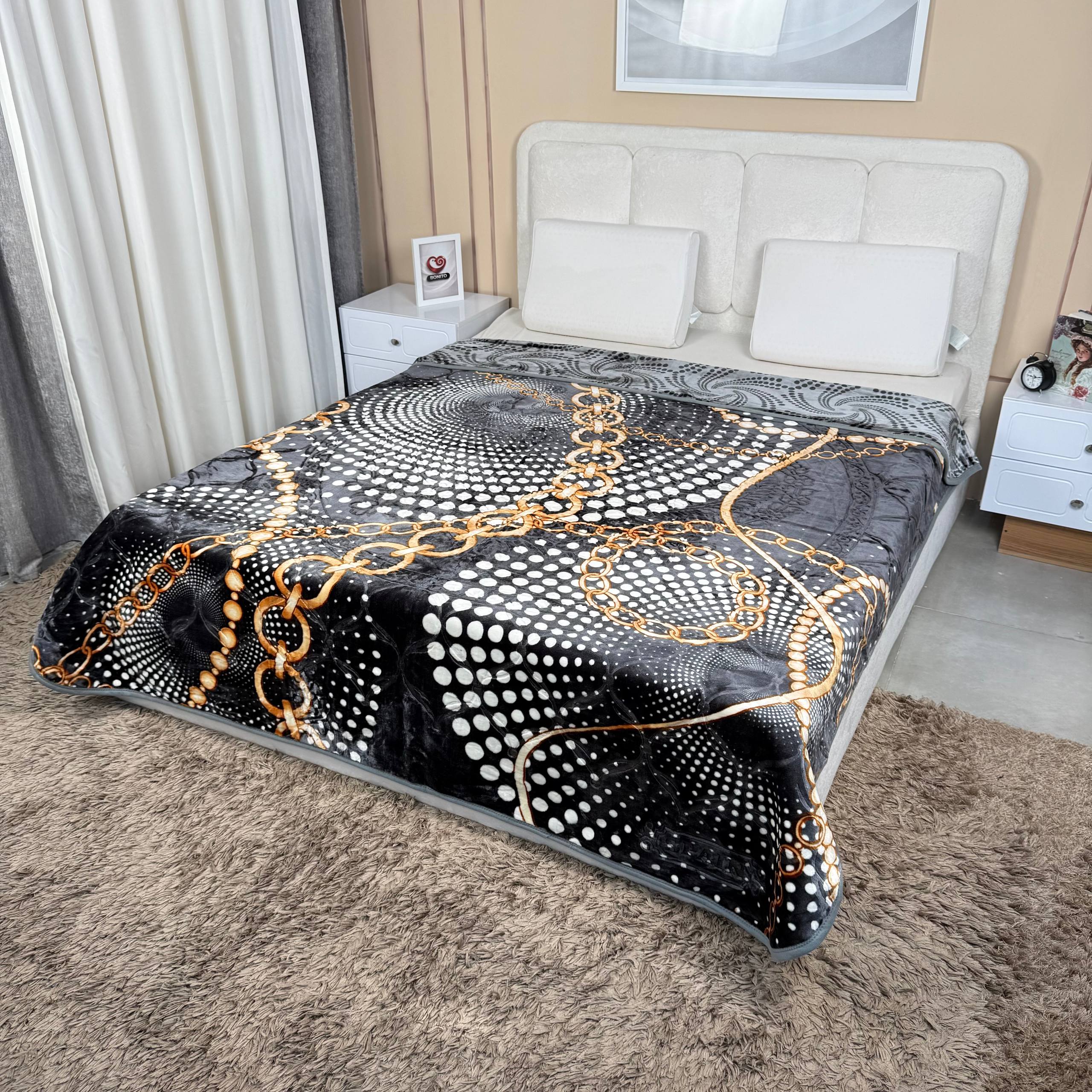 پتو ضخیم 2نفره 4کیلویی برند home max کد6