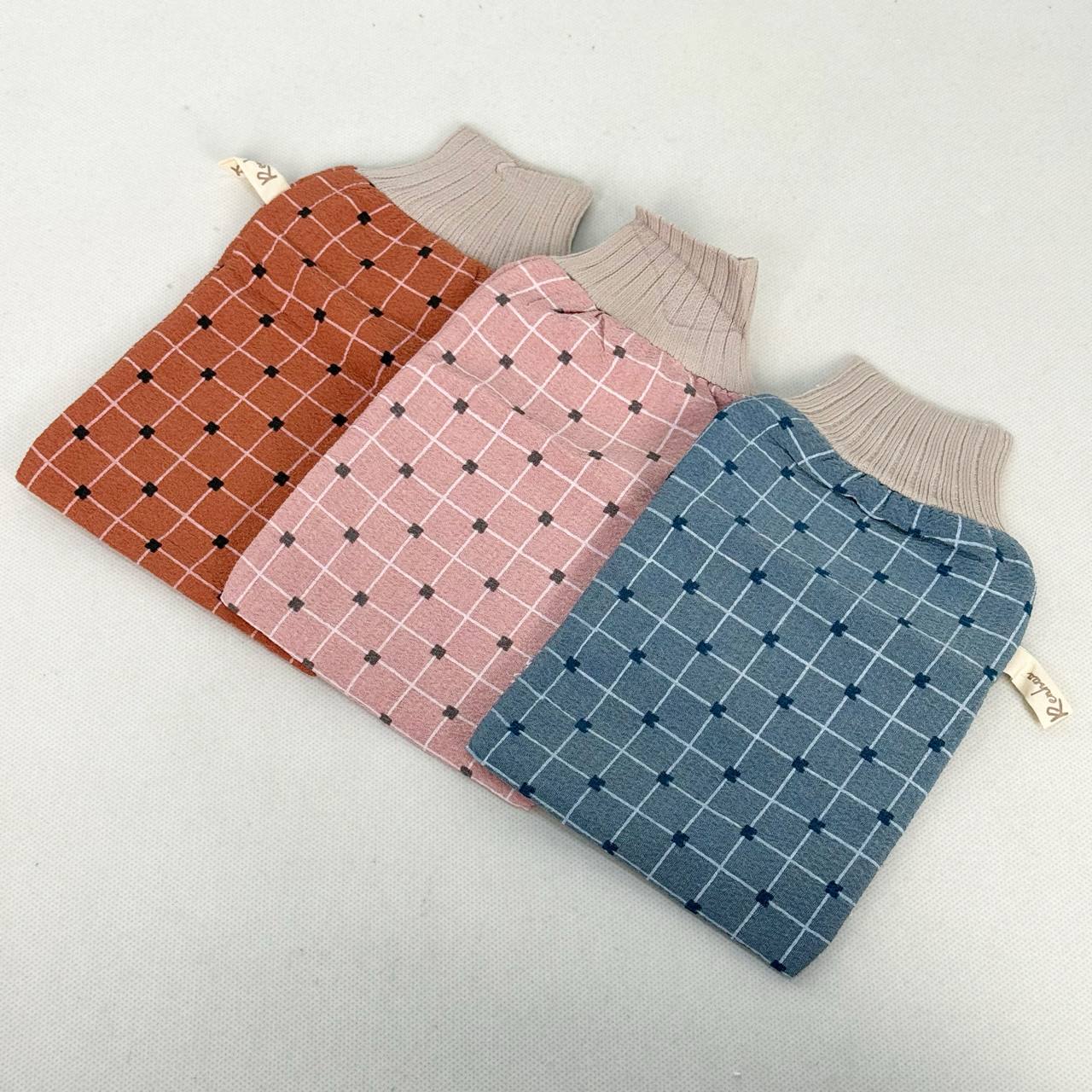 لیف حمام طرح مربعی