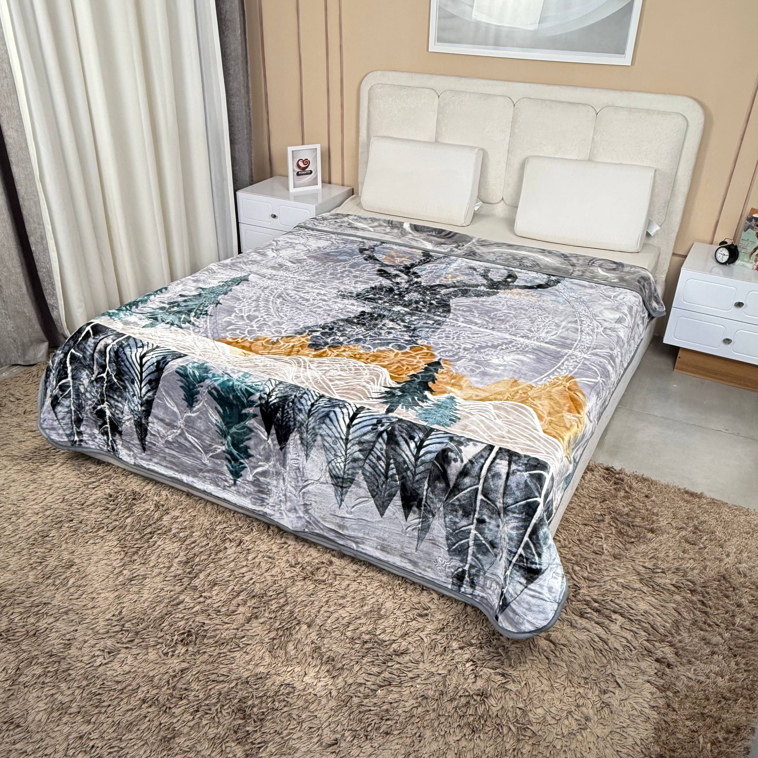 پتو ضخیم 2نفره 4کیلویی برند home max کد10