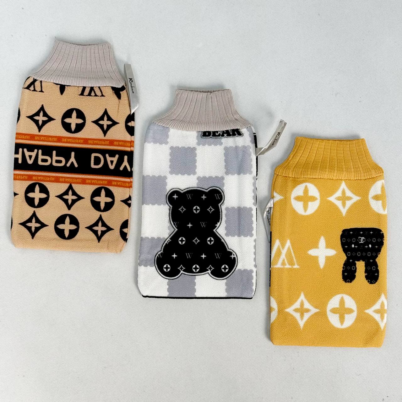 لیف حمام طرح لویی ویتون