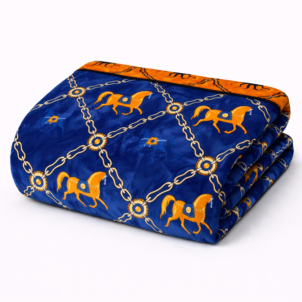 پتو چهارفصل طرح برند دورو مدل Sky