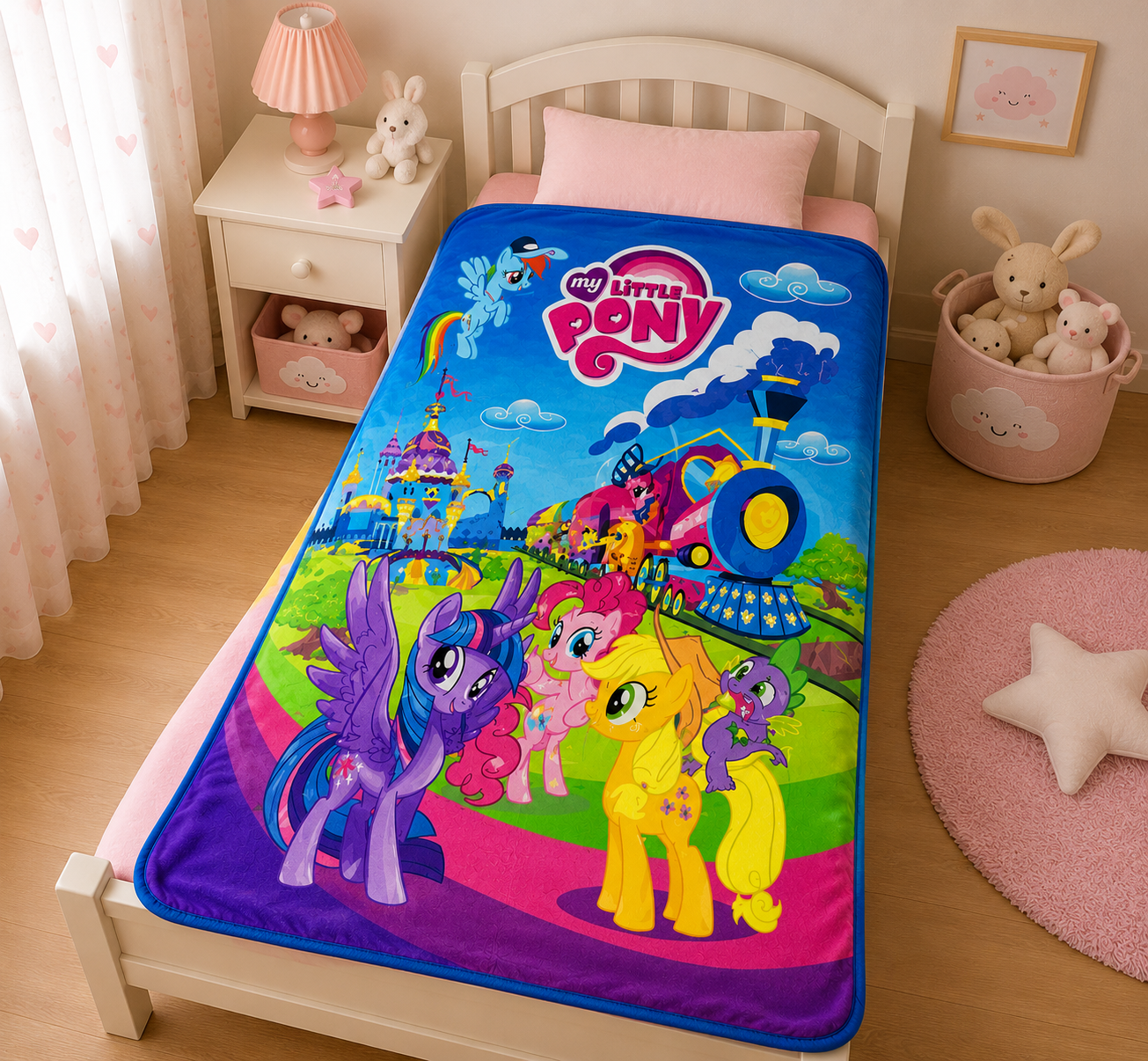 پتوکودک حوله ای برند بونیتو کدpony)26)