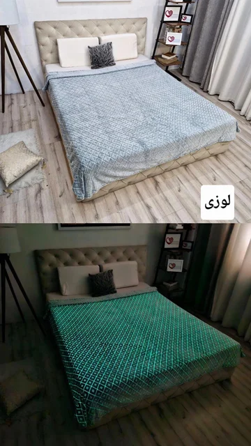 پتوحوله ای شبنما ۲نفره برندBlack Eagle کد9(لوزی)