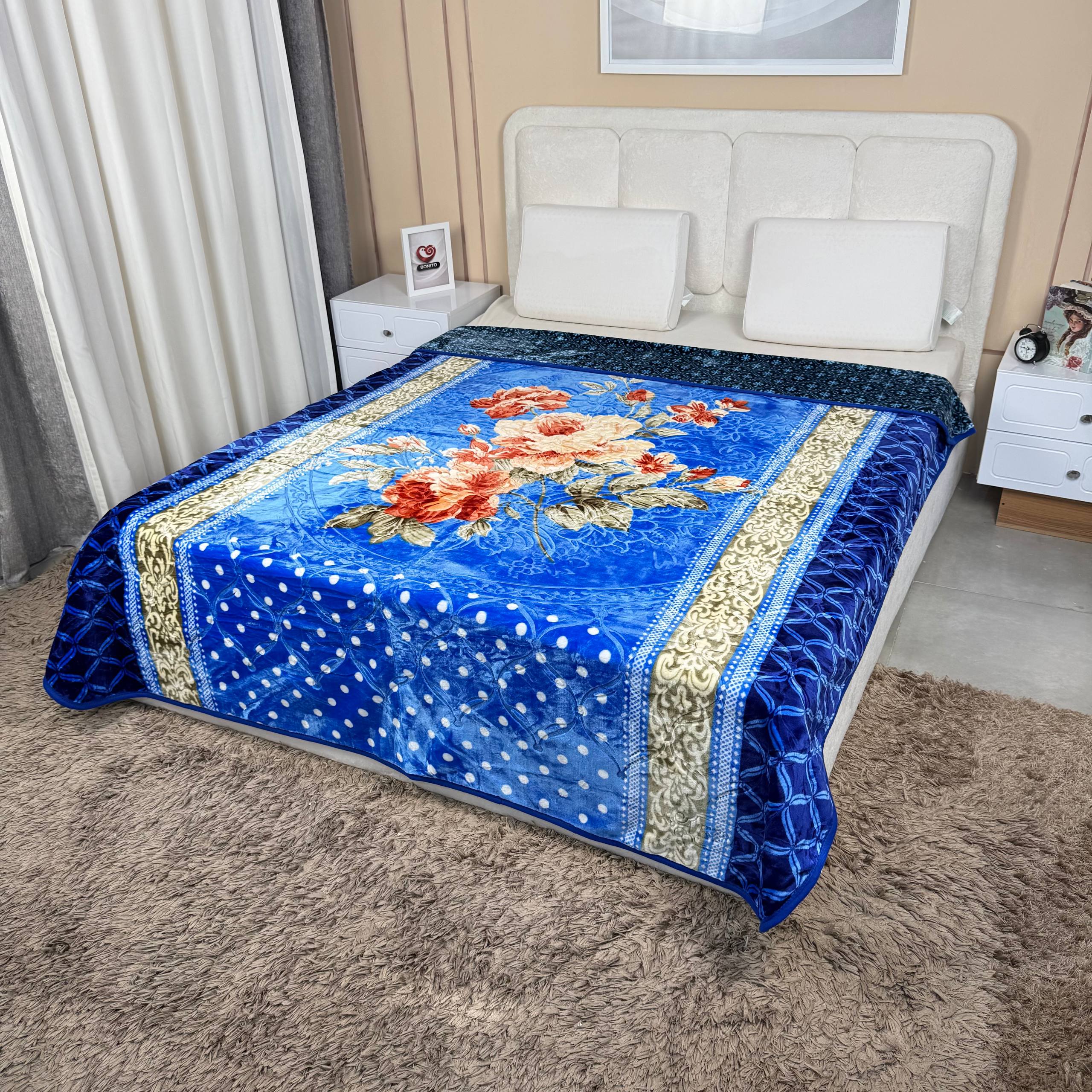 پتو ضخیم 2نفره 4کیلویی برند home max کد9