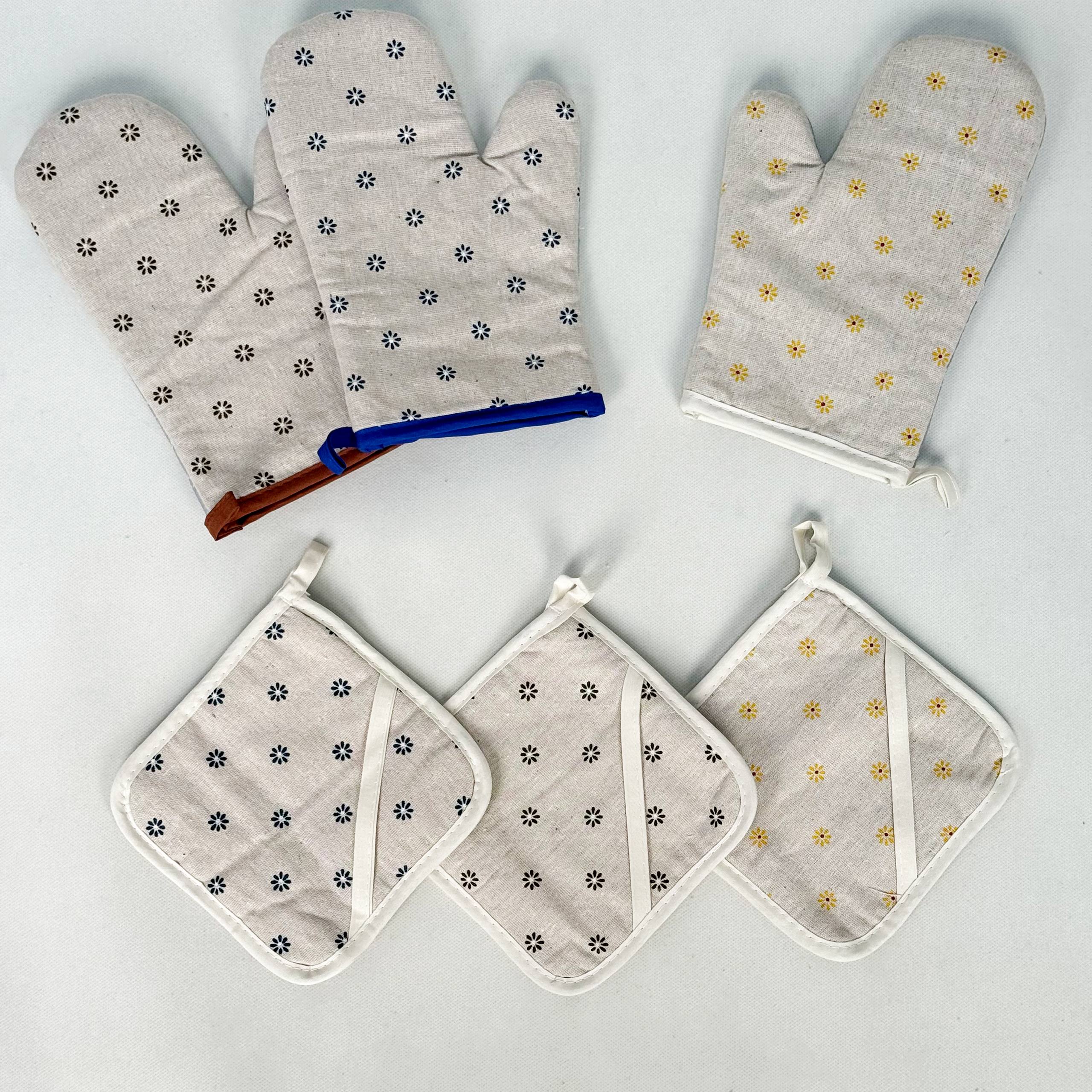 ست دوتیکه آشپزخانه(دستکش/دستگیره)