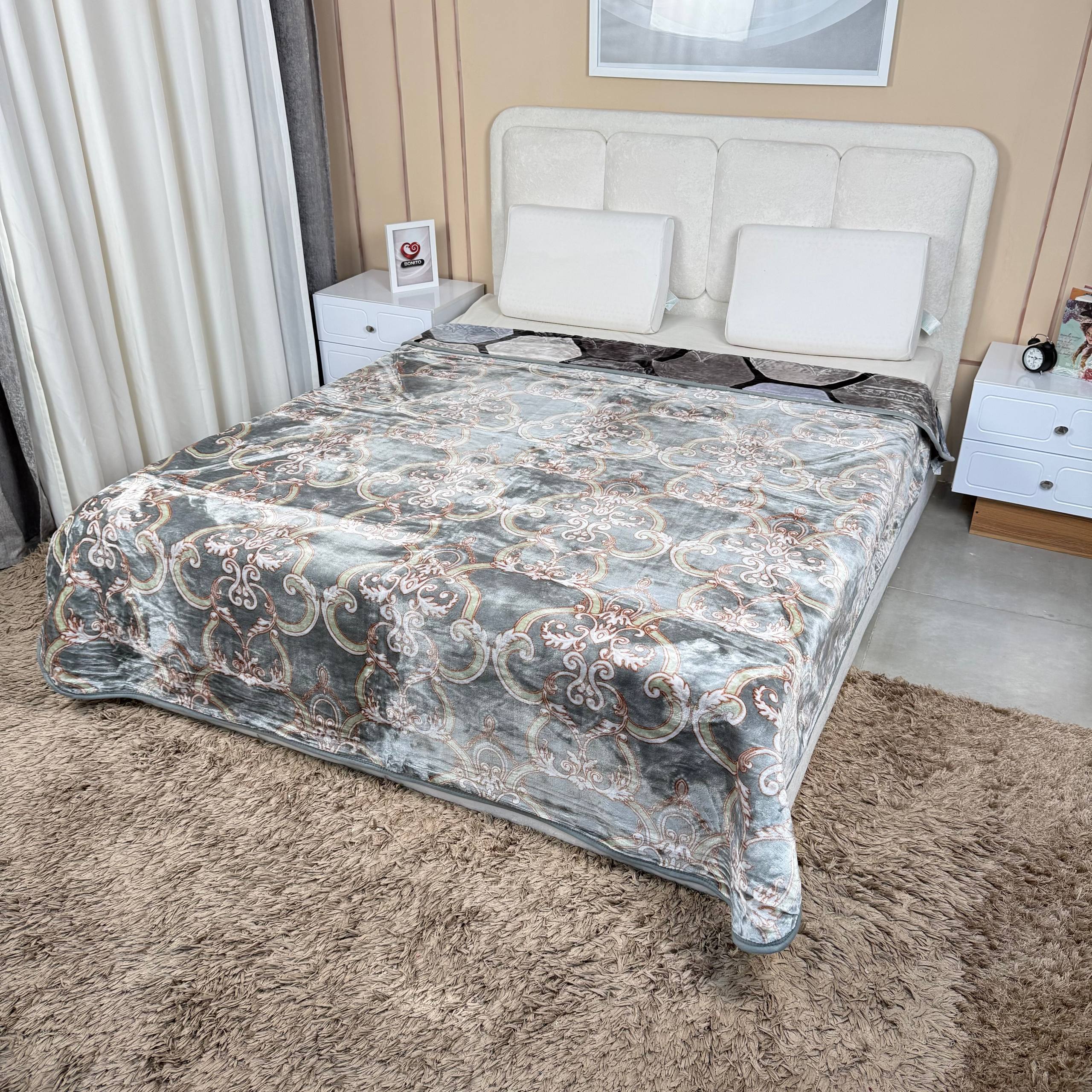 پتو ضخیم 2نفره 4کیلویی برند home max کد8