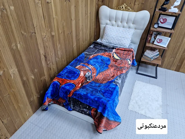 پتو ابریشمی ضخیم 1نفره نوجوان برند inlove کد10(مرد عنکبوتی)