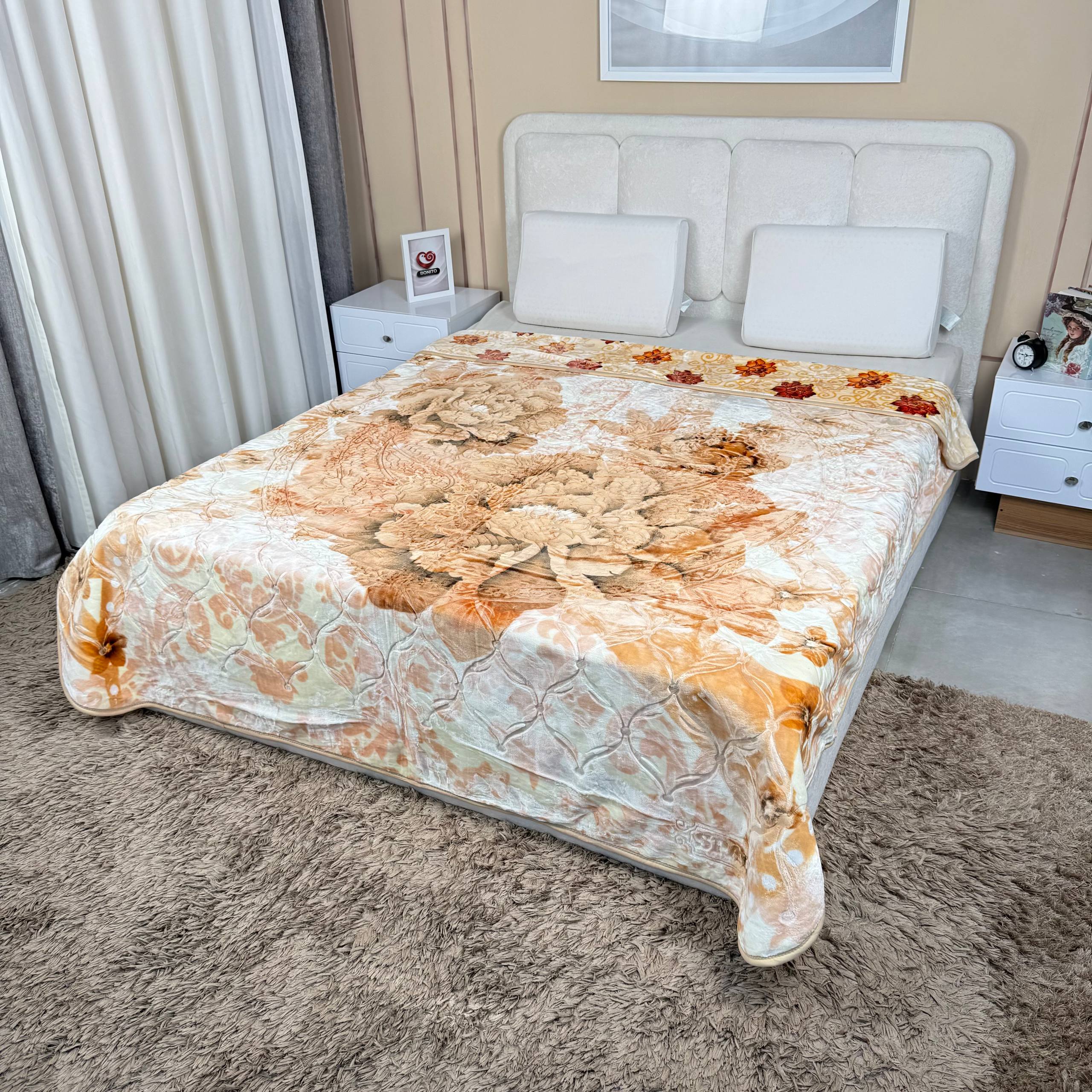 پتو ضخیم 2نفره 4کیلویی برند home max کد3