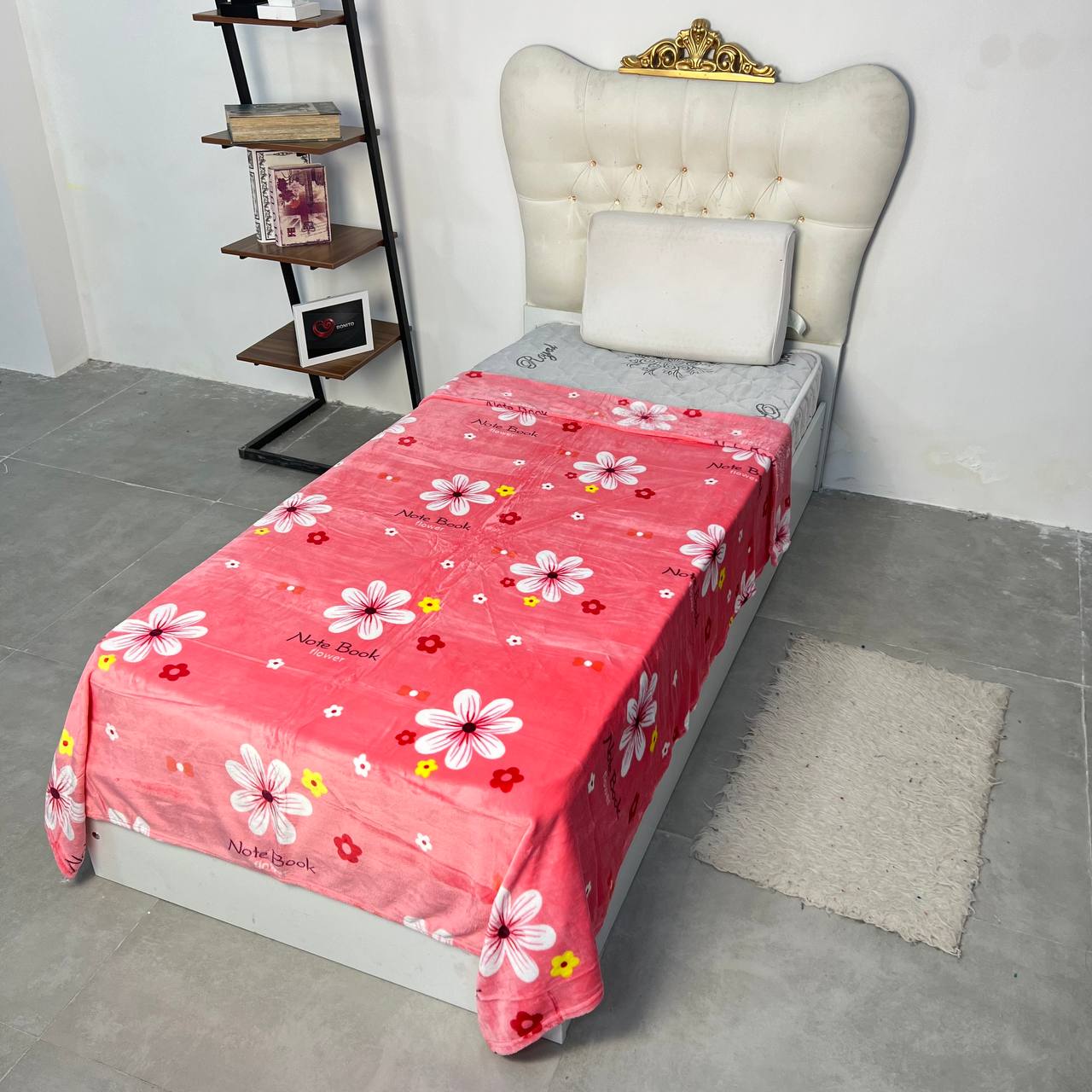 پتومسافرتی ۱نفره طرح دار bonito کد۸(flowerصورتی)
