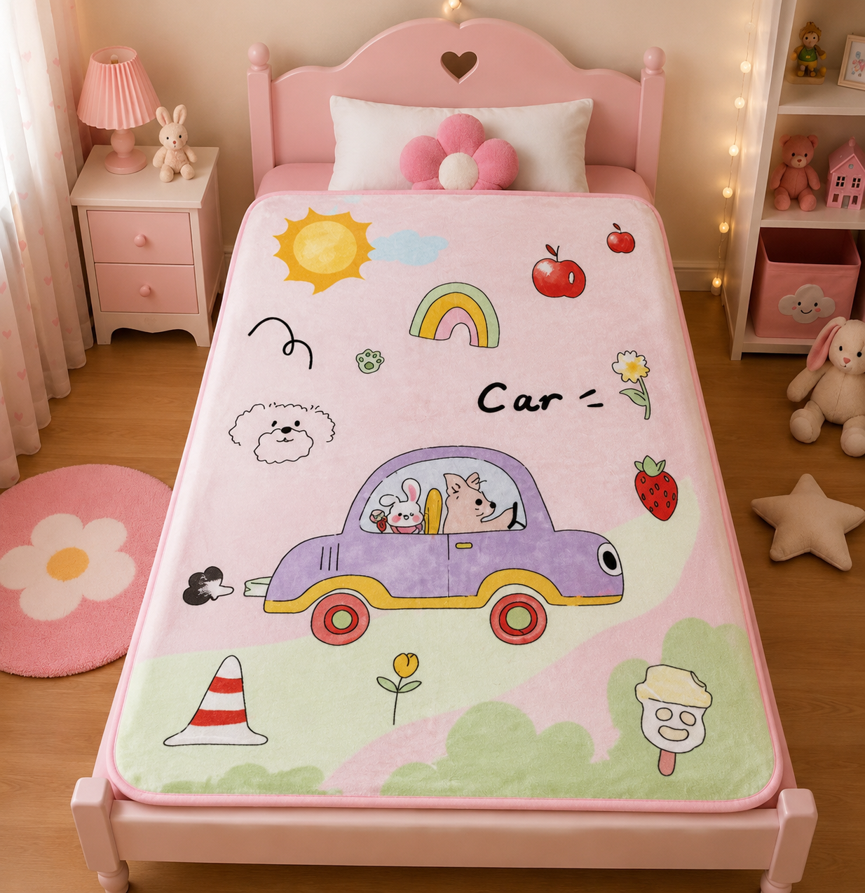 پتوکودک حوله ای برند بونیتو کدcar)16)